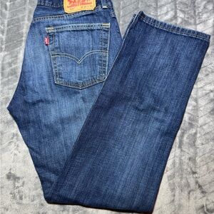 Levi's Men's 514 30x32 Blue Straight-Leg Jeans